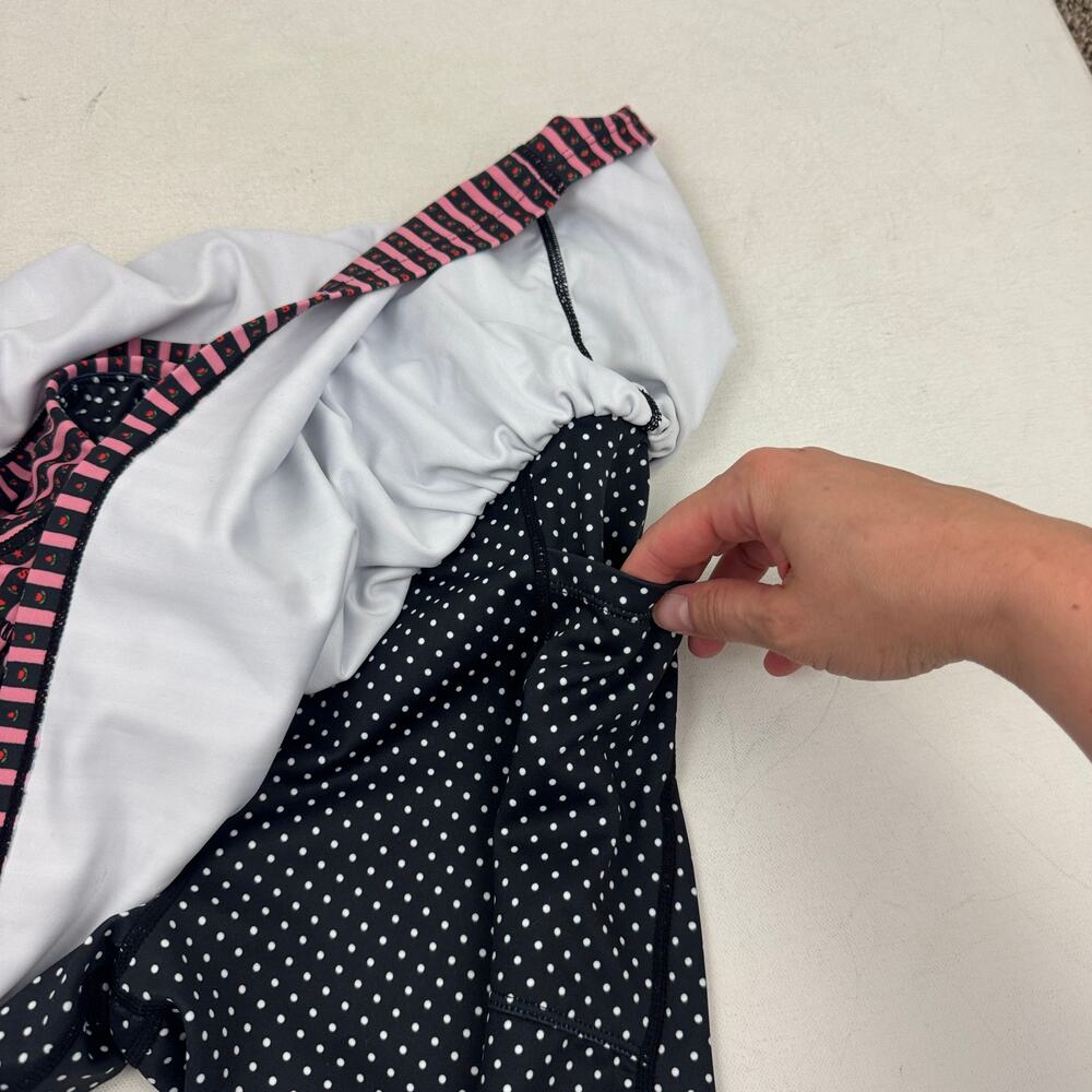 Strawberry Western Rika Ruffle Skort in Rococo Print - Picture 5 of 7